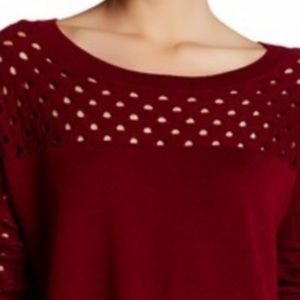 The Kooples wool cutout sweater